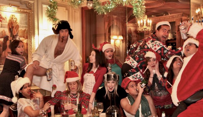JALシティーホテルのクリスマスパーティーは大盛況